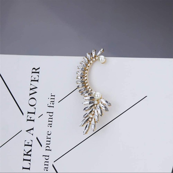 1PC Rhinestone Ear Climber - Picture 7 of 8